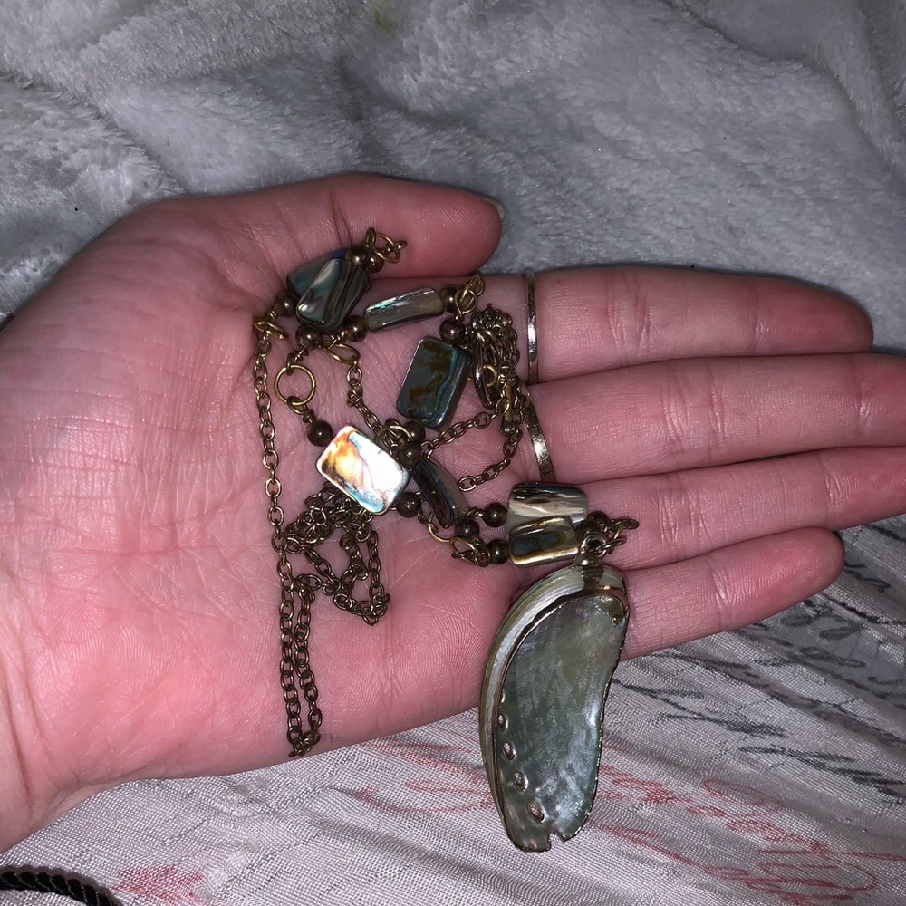 Cute real necklace